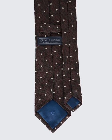 Kingsberry Brown Spot Tie