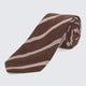 Lansberry Warm Handle Brown Stripe Tie