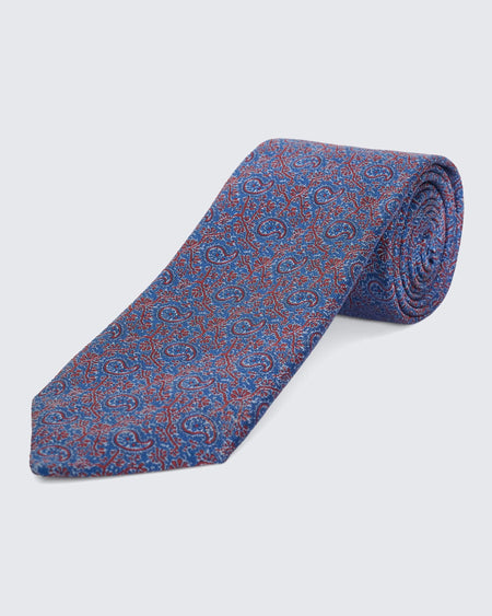 Goldsberry Paisley Blue Tie
