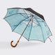 Gieves & Hawkes x Bellerby & Co Globemakers Print Umbrella with Wooden Handle