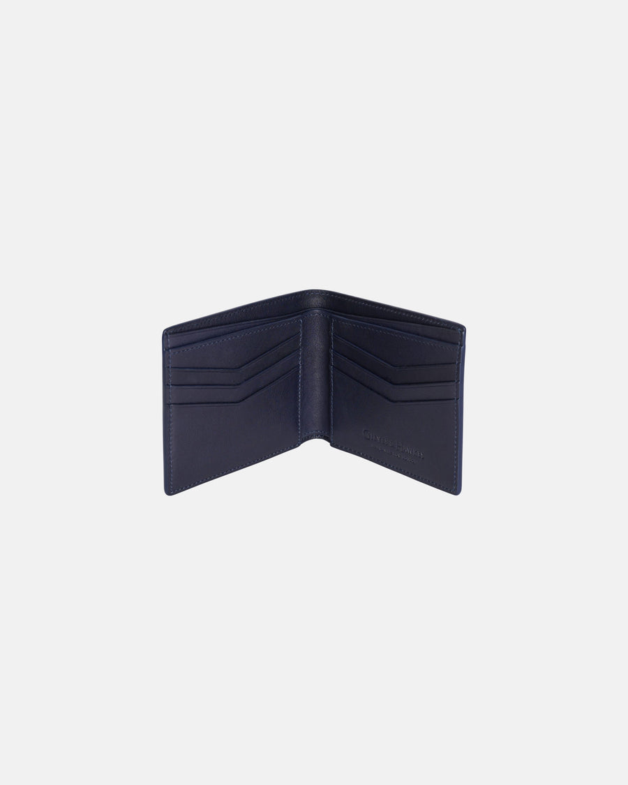 Crown Print Bill Fold Wallet