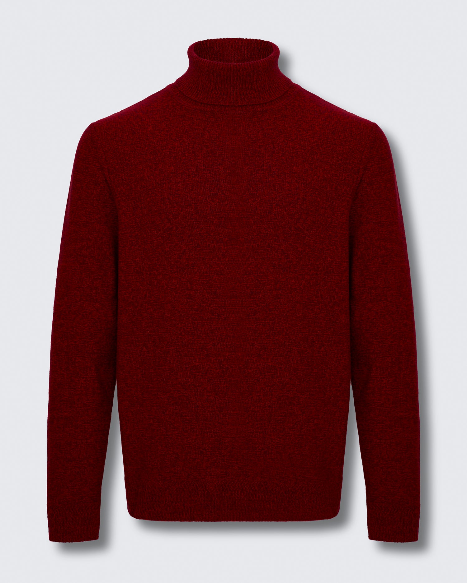 Wiley Red Roll Neck Jumper