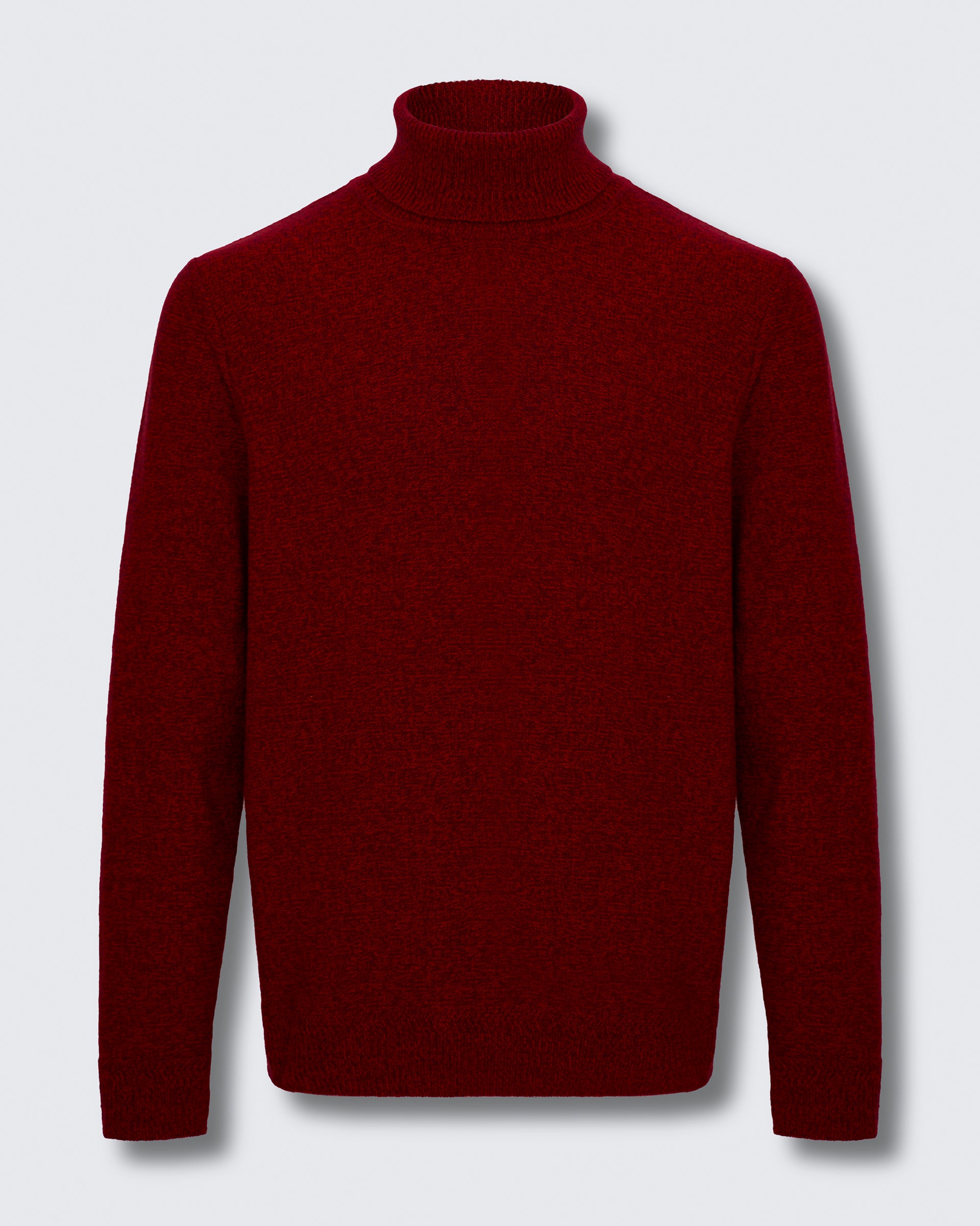 Wiley Red Roll Neck Jumper