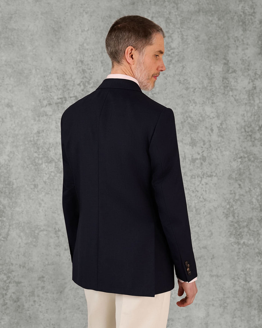 Woodward Wool Fresco Blazer Navy