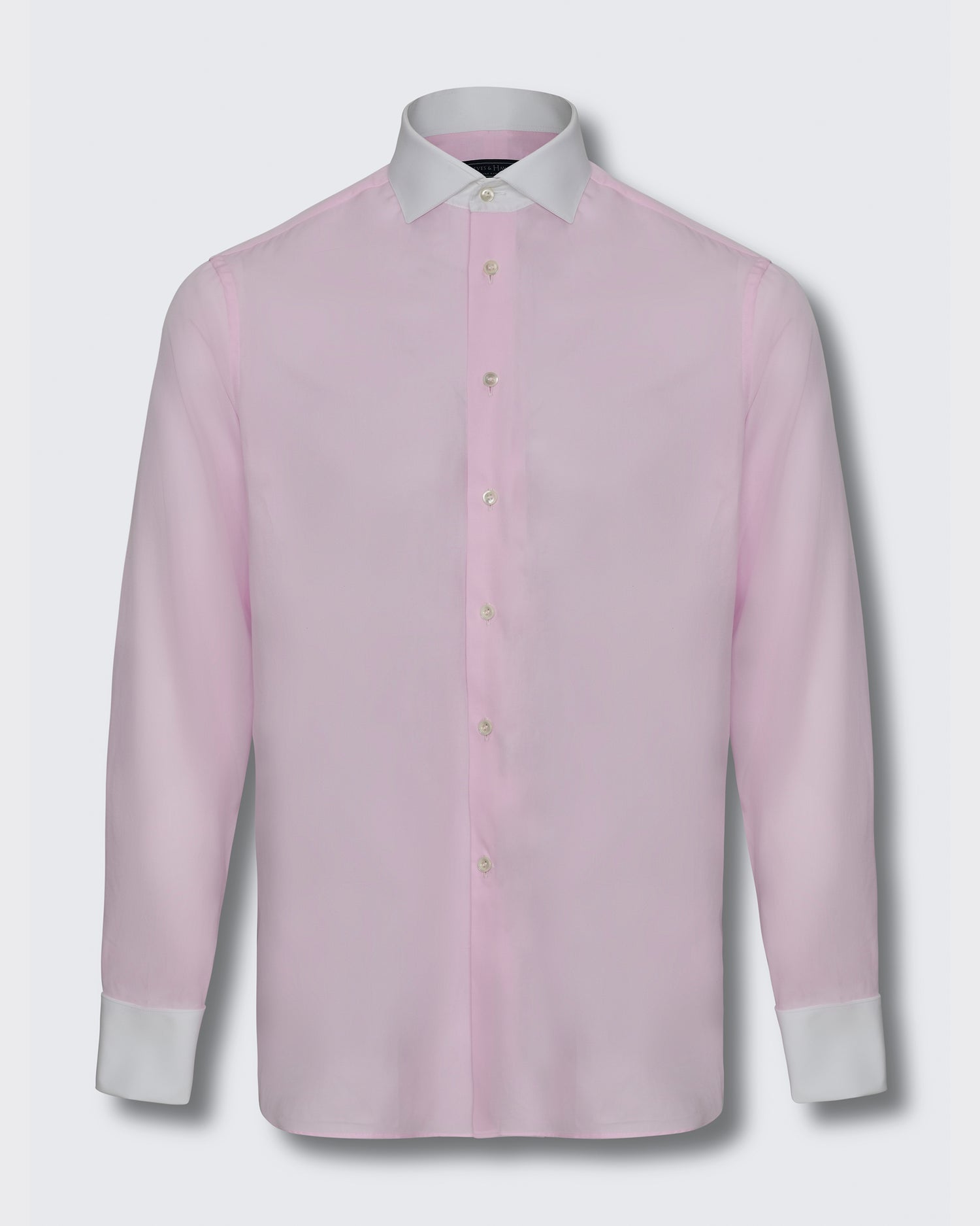 Warren Cotton Double Cuff Shirt Pink