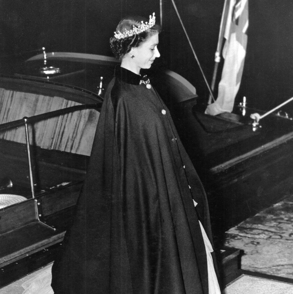 The Queen's Boat Cloak