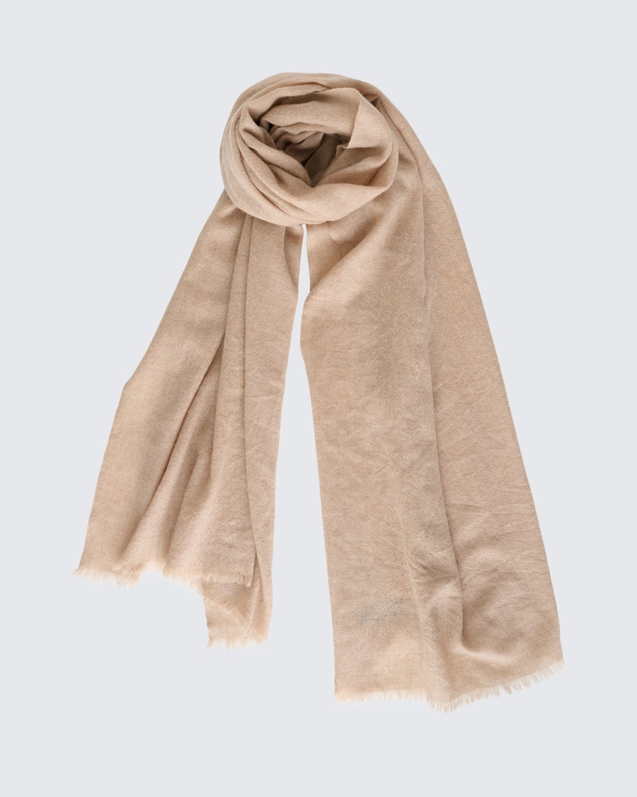 Dowell Cashmere Scarf Oatmeal