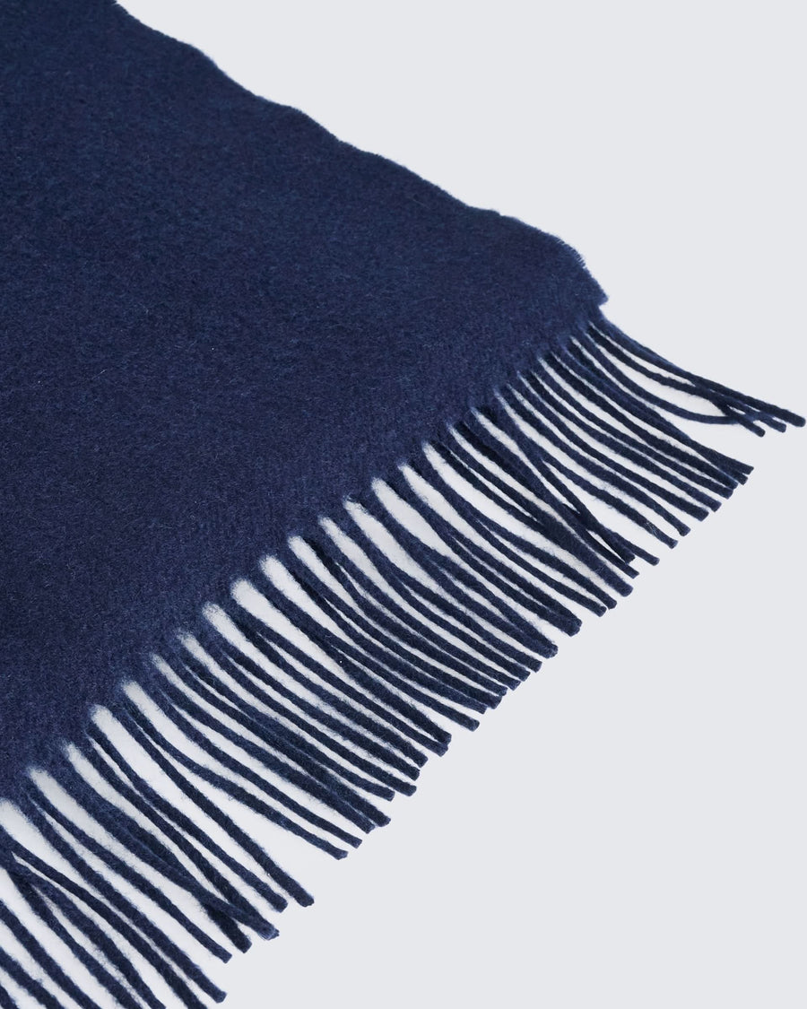 Dowell Cashmere Scarf Navy